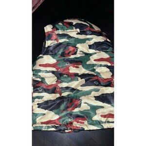 True fit Vest 2 T camo brown puff zip up